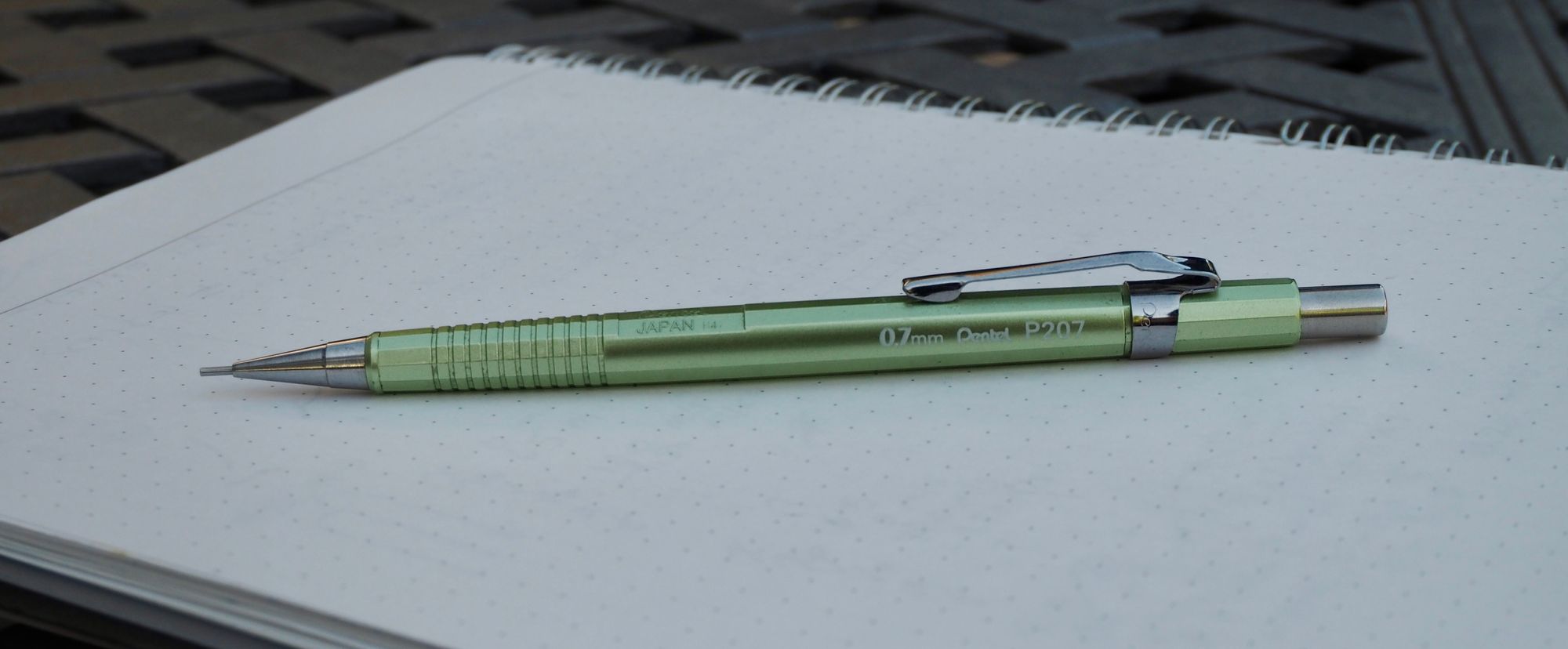 Review Pentel Sharp P Mechanical Pencil